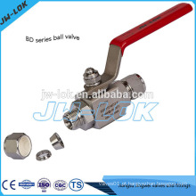 2014 venda quente ss316 tubo ajustador barra estoque válvula de esfera na China